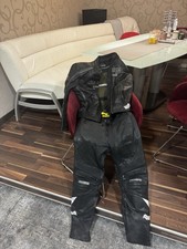 Louis Pro Biker Echt Leder Motorrad Kombi Jacke Hose Frauen