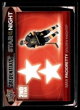 2021-22 Upper Deck Credentials Stars of the Night - Second Star Max Pacioretty
