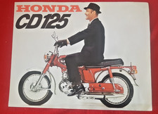 HONDA  CD125  (and SS125) Colour Sales Brochure French