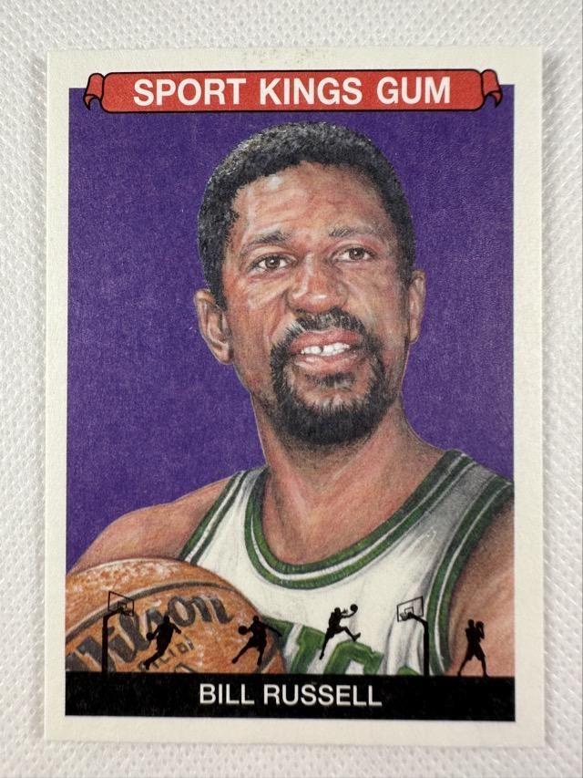 2021 Sportkings Volume 2 59a Bill Russell Boston Celtics