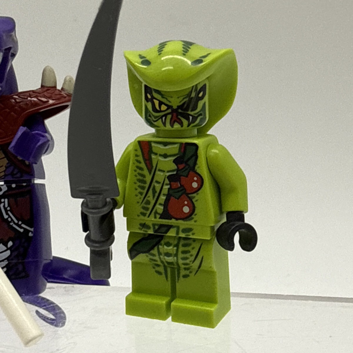 LEGO Ninjago Pythor P. Chumsworth Purple Snake Minifigure And