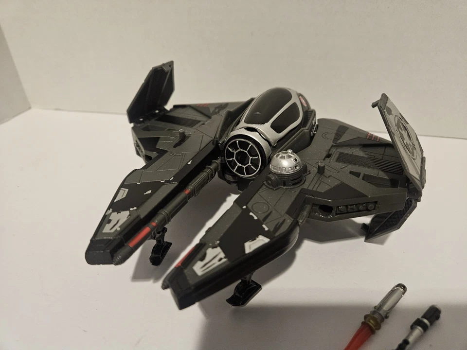 Hasbro 2007 Transformers Star Wars Darth Vader Sith Starfighter - Image 2 of 4