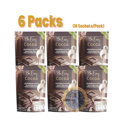 6x Be Easy Cocoa Instant Cocoa Powder Drink Burn Fat Weight Control Supplements