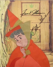 ✅ Flora Sleeping Beauty  Art Corner Disney Original Production cel Art Corner