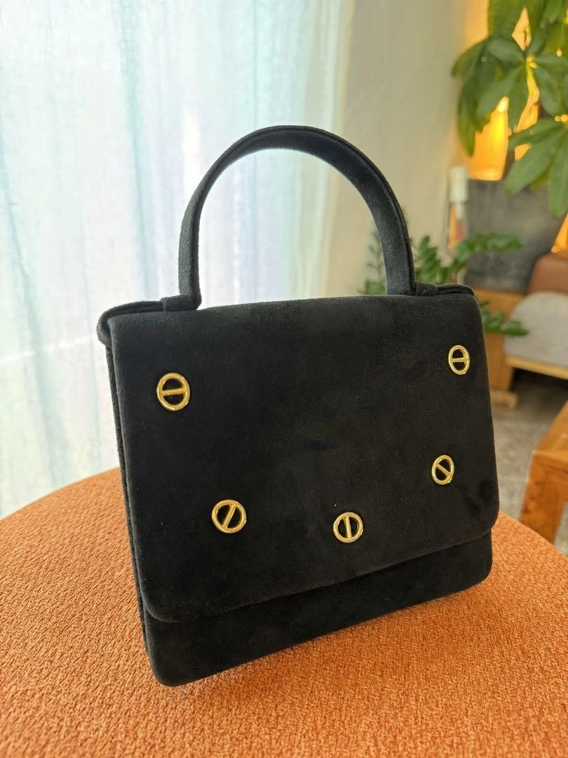Mini sac à main logo Christian Dior