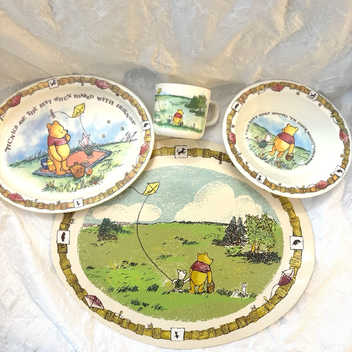 Preços baixos em Winnie the Pooh de Louça da Disney (1968 até o