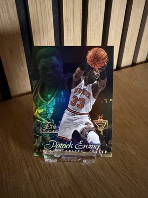 Patrick Ewing Flair Showcase (Grace) 1996-1997 Row 1 Seat 45 New York Knicks