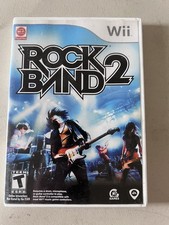 Rock Band 2 Wii Video Game Music Rhythm Multiplayer Online Complete