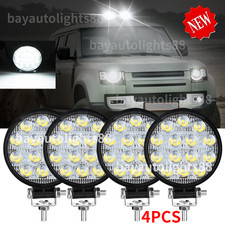 4Pack 4'' inch 48W LED Work Light Bar Spot Flood Pods Off Road Truck Fog Lights