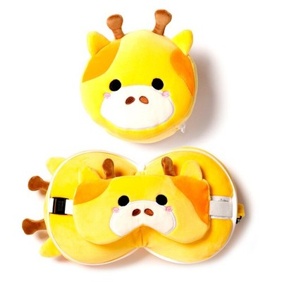 Relaxeazzz Reise Giraffe Kissen Eye Mask Puckator