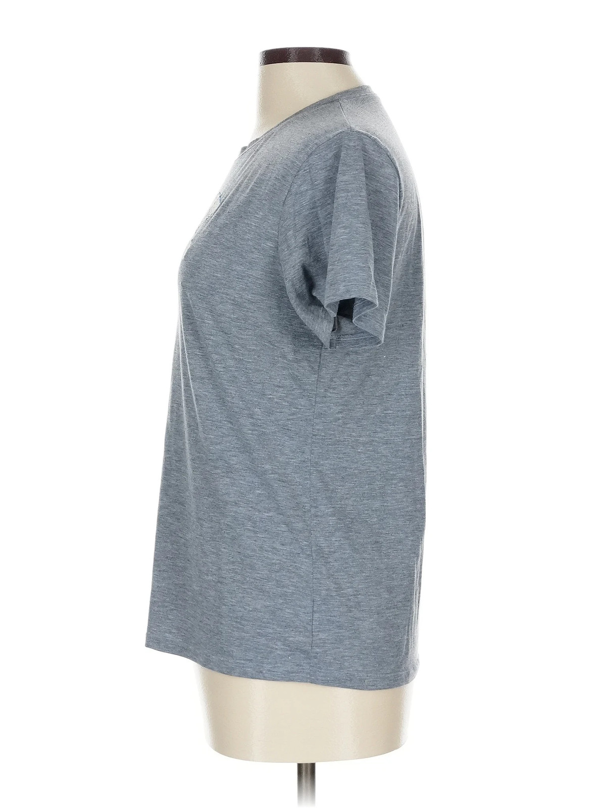 Under Armour Women Gray Active T-Shirt L thumbnail 4