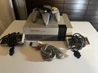 Vintage Nintendo Entertainment Game System With Controllers & Vision Cords ~Gray