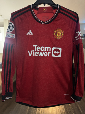adidas Manchester United Garnacho #17 UEFA Champions League Men's M Jersey