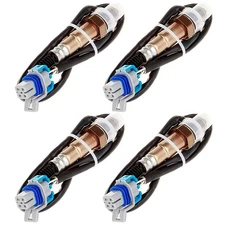For Chevy Silverado GMC Sierra 1500 2003-2006 Oxygen Sensor O2 Front+Rear 4pcs