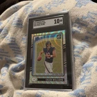 24 Donruss Optic Rated Rookie 201 Caleb Williams Wave Prizm GM 10 194/300