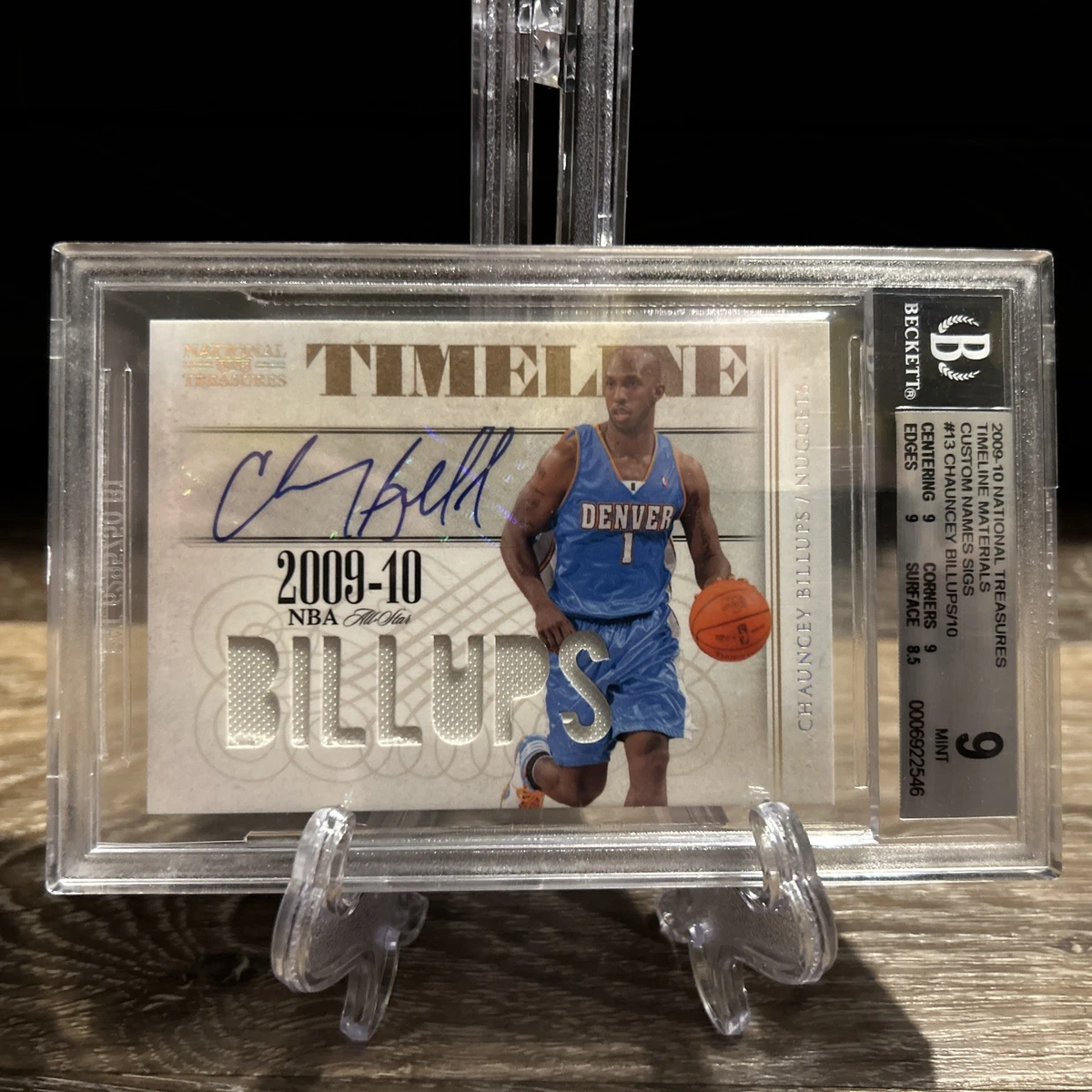 Chauncey Billups Basketball Sports Trading Cards & Accessories