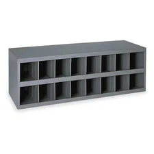 Durham Mfg 353-95 Prime Cold Rolled Steel Pigeonhole Bin Unit, 12 In D X 11 1/2