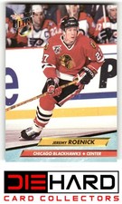 1992-93 Ultra #41 Jeremy Roenick Chicago Blackhawks
