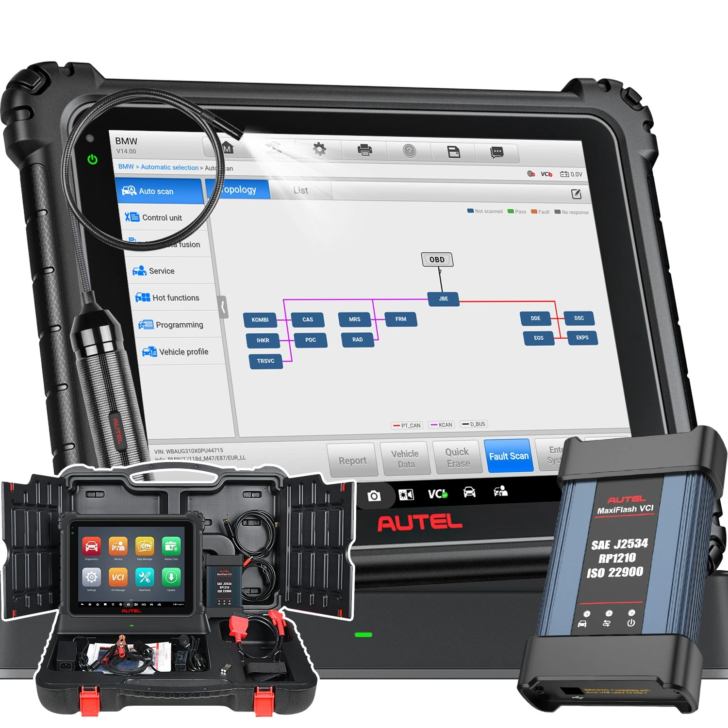 🌏 Autel MaxiSys ULTRA Lite ECU Programmer Topology Scanner Bidirectional Test - product detail image 1