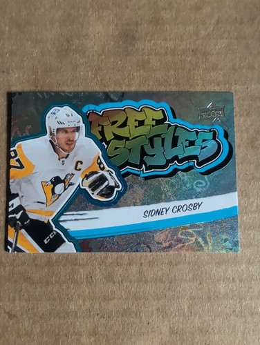 Sidney Crosby #FS-50 2022 Upper Deck Freestyles card