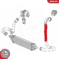 Esen Skv Ladeluftschlauch FüR Opel Mokka / X