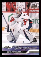 2023-24 Upper Deck #457 Clay Stevenson Young Guns RC