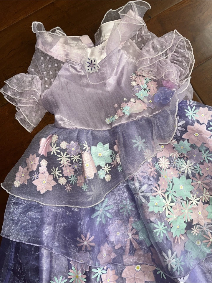 Encantador Disfraz de Isabella para Niña - 4T de Disney Encanto Foto 2 de 4