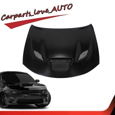 Fits 2015 - 2022 2023 Dodge Charger SRT Hellcat Redeye Style Hood Aluminum