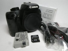 Canon EOS 1000D 10.1MP Black Tested and Working DSLR Camera Body & 4GB SD