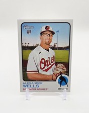 2022 Topps Heritage Alexander Wells Rookie No. 662