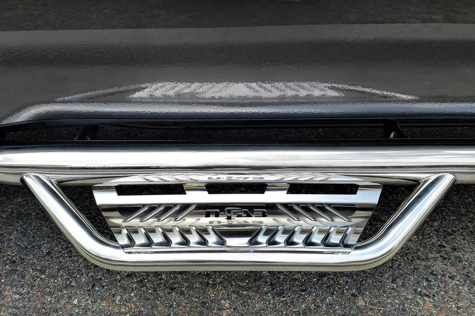 For Chevy Silverado 3500 HD 15-19 3" Podium Cab Length Polished Round Side Steps Foto 3 de 4