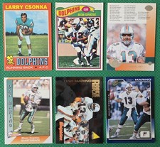 NFL Stars & Rookies 36 Card Lot 1971-1996 Marino, Seau, Derrick Thomas, White