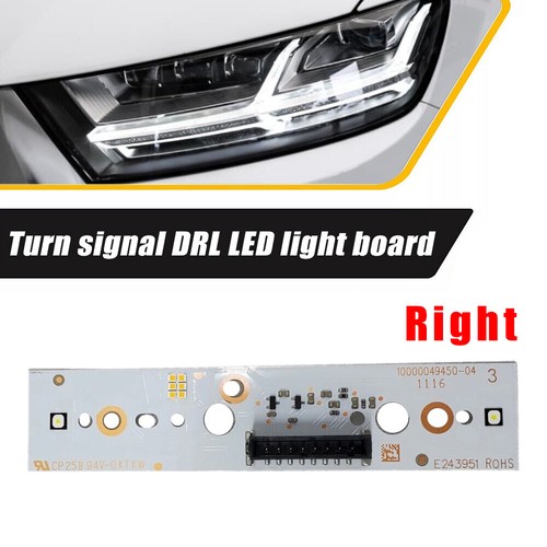 2pc For 2017 2018 2019 Audi Q7 LED Headight DRL turn signal L&R New LED boards - Foto 15 di 16