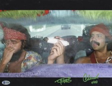 CHEECH & CHONG SIGNED 11X14 PHOTO UP IN SMOKE AUTHENTIC AUTOGRAPH BECKETT COA 54 CHEECH & CHONG SIGNED 11X14 PHOTO UP IN SMOKE AUTHENTIC AUTOGRAPH BECKETT COA 54