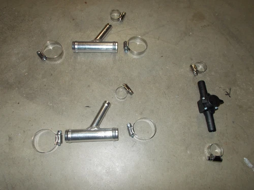 Universal UTV Side-by-Side Y-Fitting for Cab Heaters, Polaris Honda Arctic Cat