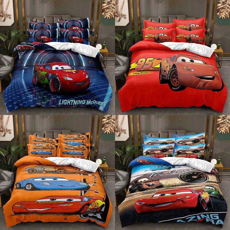 Disney Mcqueen Lightning Mcqueen Twin Bed Set Delta Children