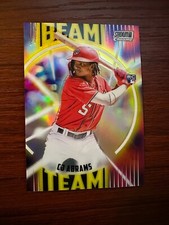 2022 Stadium Club Chrome Beam Team SP #BT-9 CJ Abams Rookie Washington Nationals