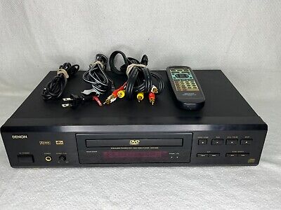 Denon DVD - 2500 PCM Audio Technology DVD Video Player w/ remote & cable |  eBay