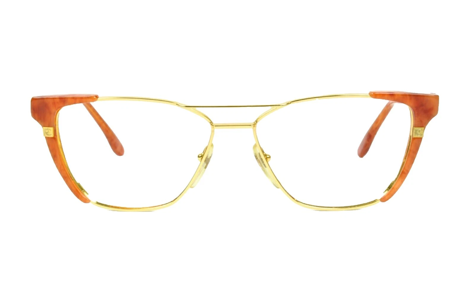 Glam Rock Rectangular Vintage Eyeglasses