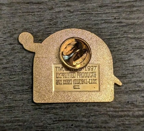 NBA Wizards Professional Basketball Vintage 1997 Blue & Gold Team Logo Lapel Pin - Picture 3 of 4
