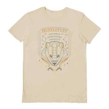 Image of Harry Potter Hufflepuff T-Shirts -Official Short Sleeve Tee 2 Designs in 5 sizes