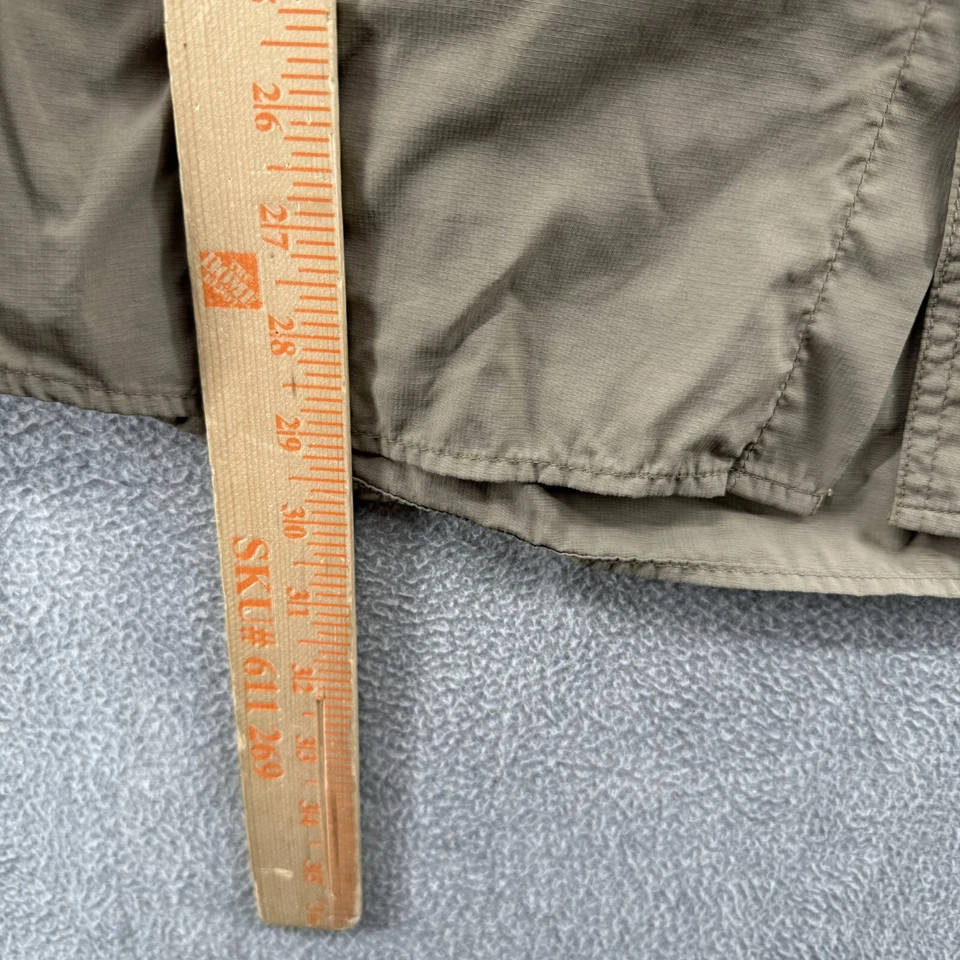 alpine design mens size XL short sleeve button up beige outdoor fishing shirt - Image 4 of 4