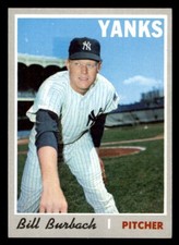 1970 Topps Baseball #167 Bill Burbach EX/MT *e1