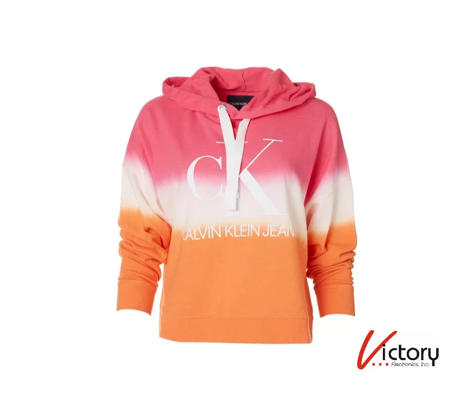 Calvin klein orange hoodie new arrivals