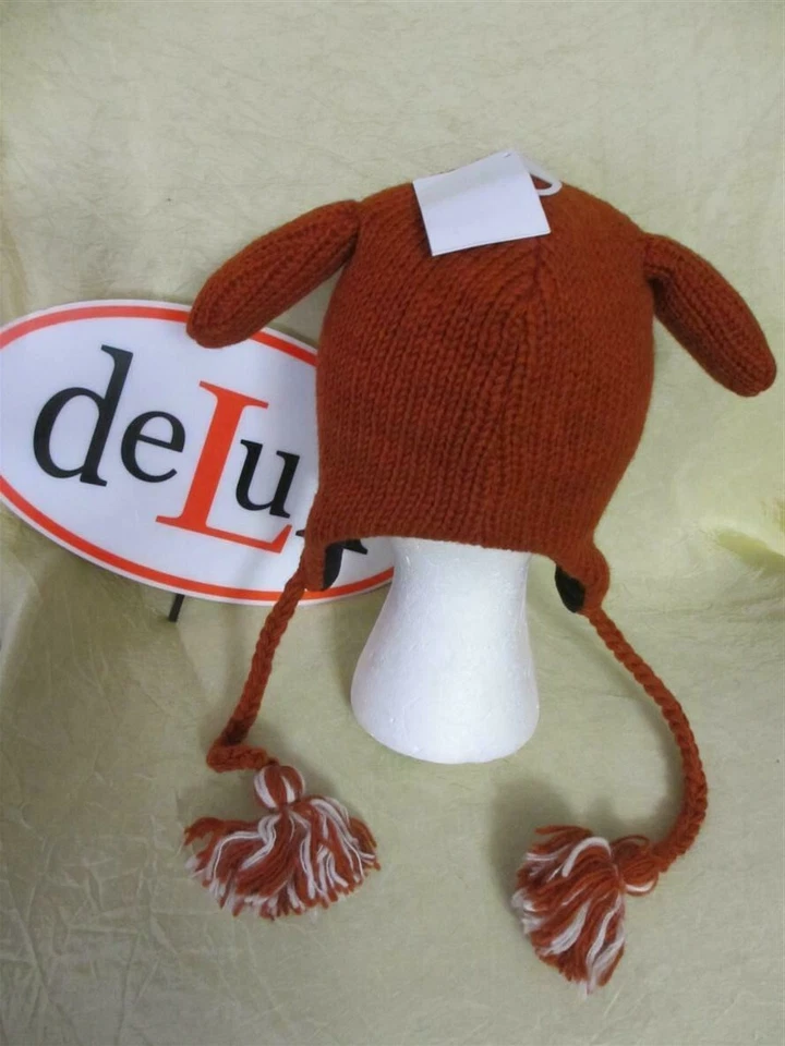 deLux SOMBRERO PERRO tejido para personas gorra ADULTO hombres mujeres CHIHUAHUA Disfraz Halloween Foto 2 de 4