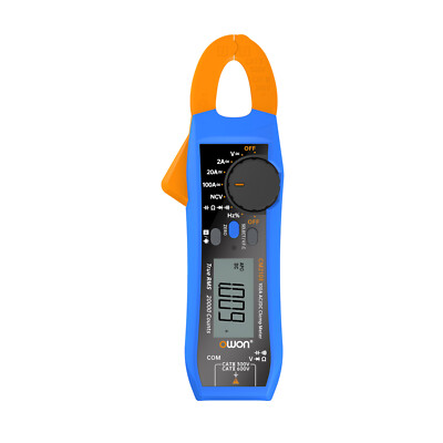 CM210E Mini Clamp Meter AC/DC Current Voltage True RMS NCV AC Frequency Response