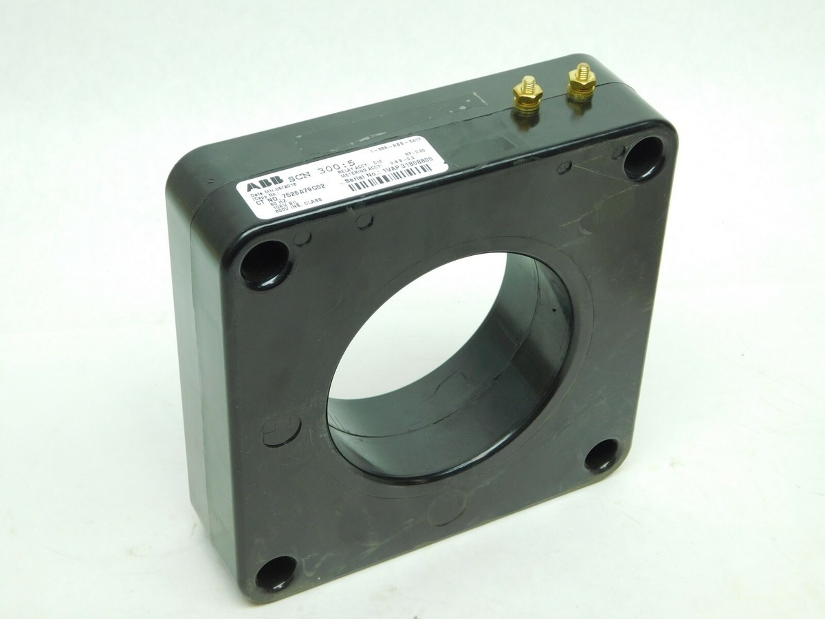 ABB 7526A79G02 Current Transformer SCN 300:5 10KV 60Hz 600V