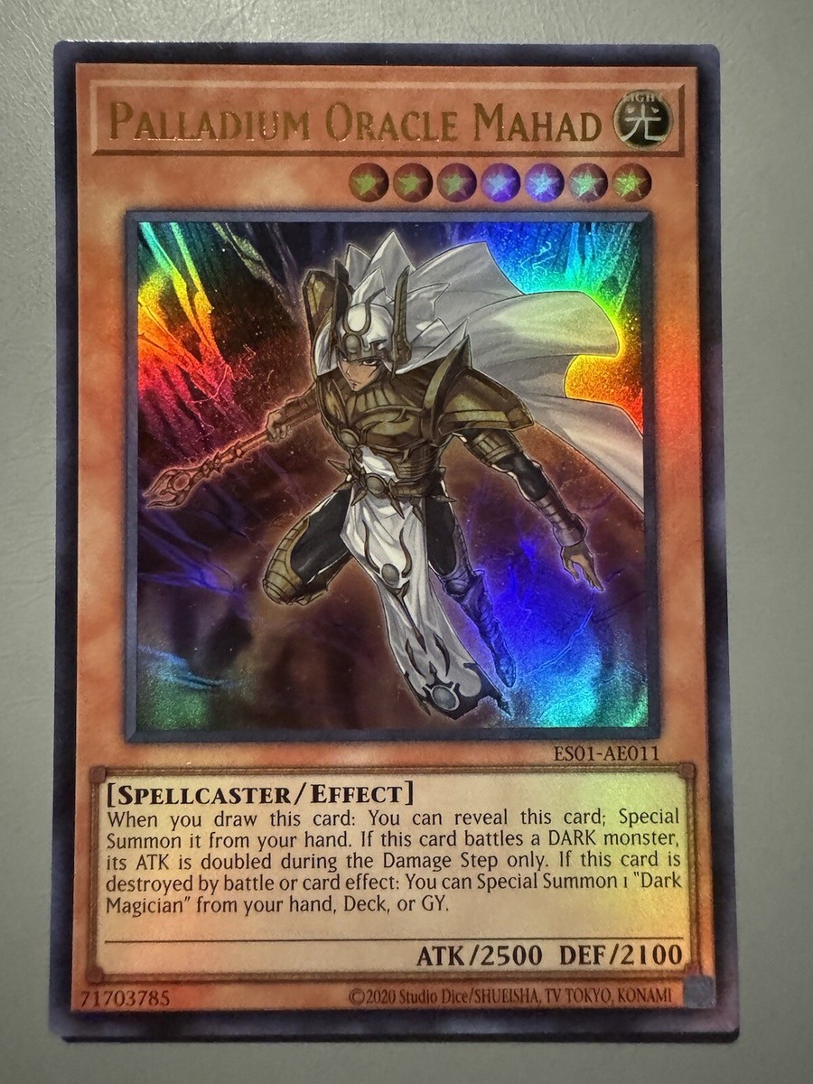 YUGIOH PALLADIUM ORACLE MAHAD ASIA ENGLISH EDITION ES01