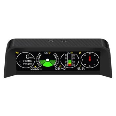 Speed Slope Meter Inclinometer Car Compass for Self-driving Off-road Activities