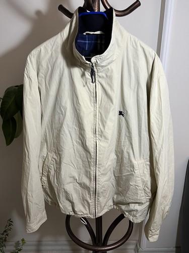Burberry Men Windbreaker Bomber Jacket Size XL - Picture 4 of 15